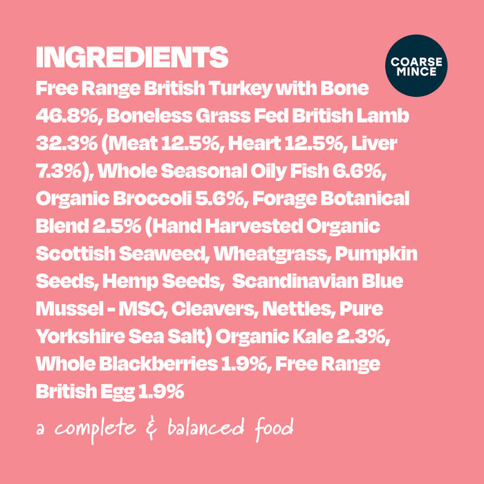 Forage Puppy: Free Range Turkey - Naturaw