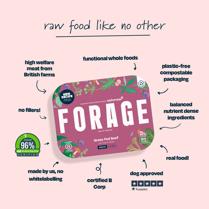 Forage Senior: Grass Fed Beef - Naturaw