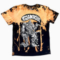 Frankie And The Witch Fingers - Double Warrior Bleach Drip T-Shirt