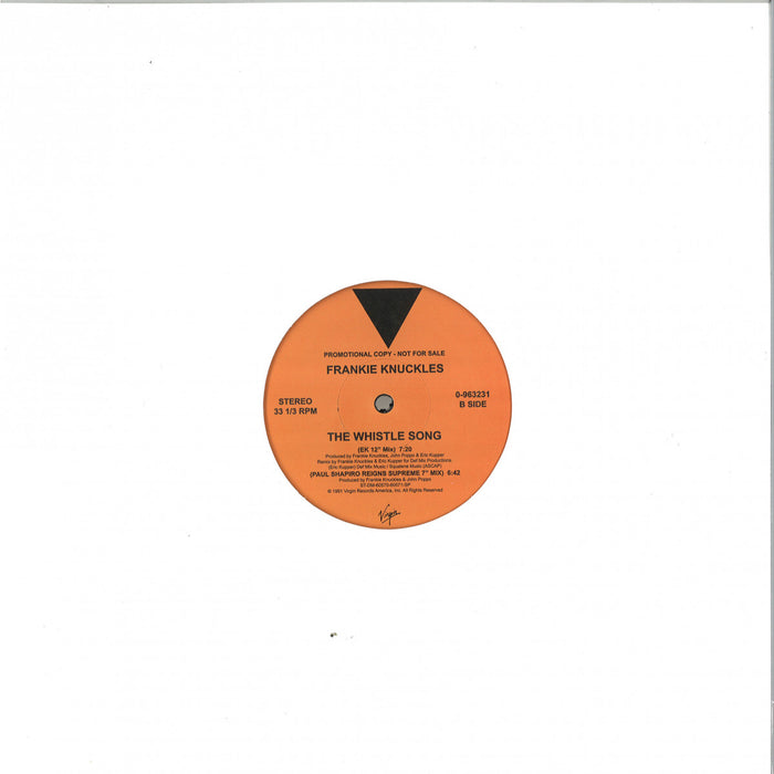 Frankie Knuckles -Whistle Song