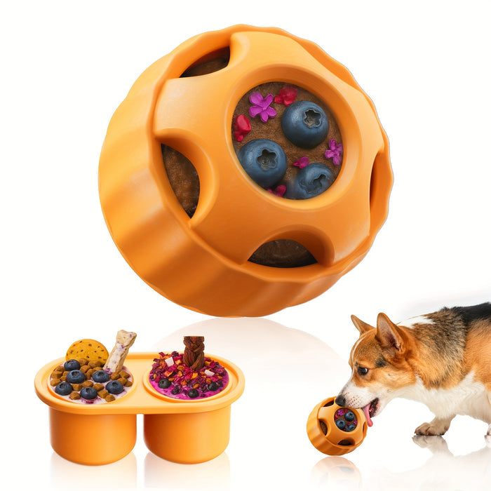 Frozen Treat Dispensing Dog Chew Toy for Power Chewers & Puppies