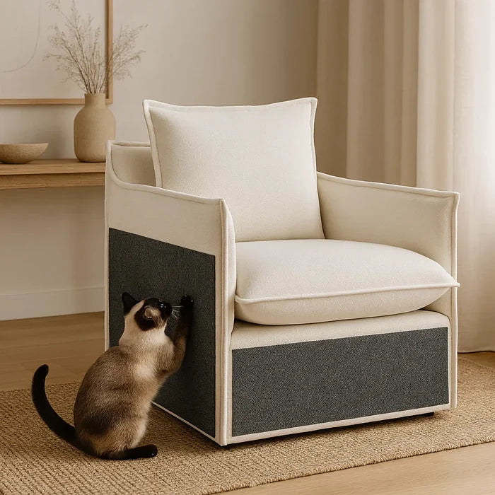 Furniture Scratch Protector for Cats | Self-Adhesive Cat Scratching Mat