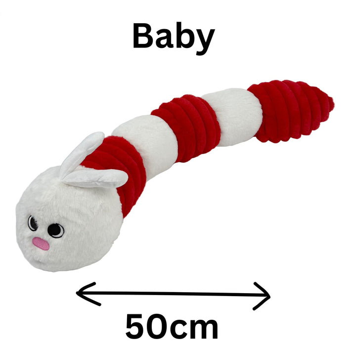 GorPets Holiday Caterpillar | Christmas Dog Toy