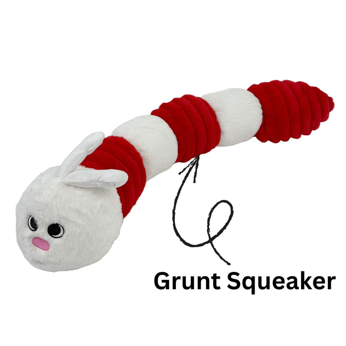 GorPets Holiday Caterpillar | Christmas Dog Toy