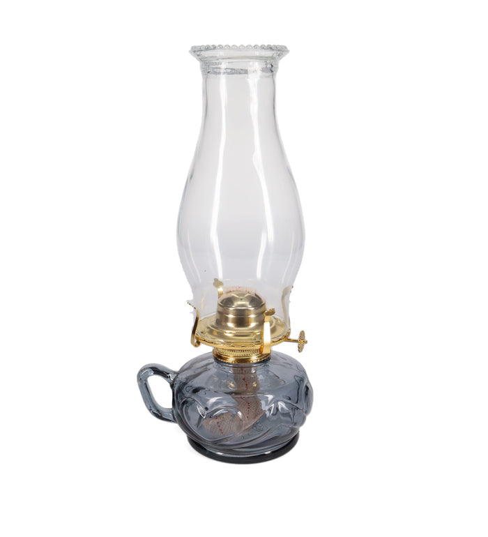 Gray United Hearts Finger Lamp with Brass Plated Hardware (67470SB)