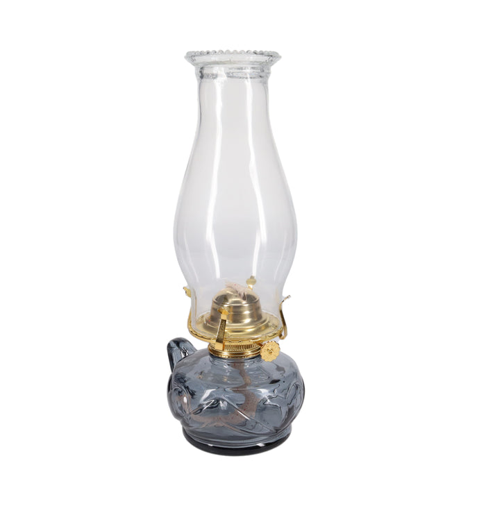 Gray United Hearts Finger Lamp with Brass Plated Hardware (67470SB)