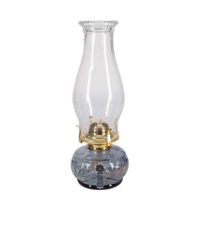 Gray United Hearts Finger Lamp with Brass Plated Hardware (67470SB)