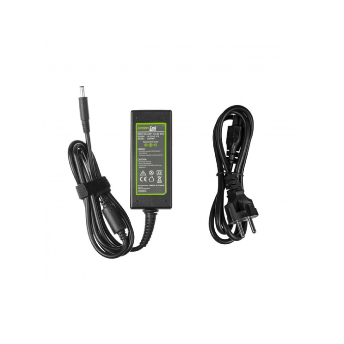 green cell pro charger ac adapter 195v 231a 45w for dell xps 13 9343 9350 9360 inspiron 15 3552 3567 5368 5551 5567 3