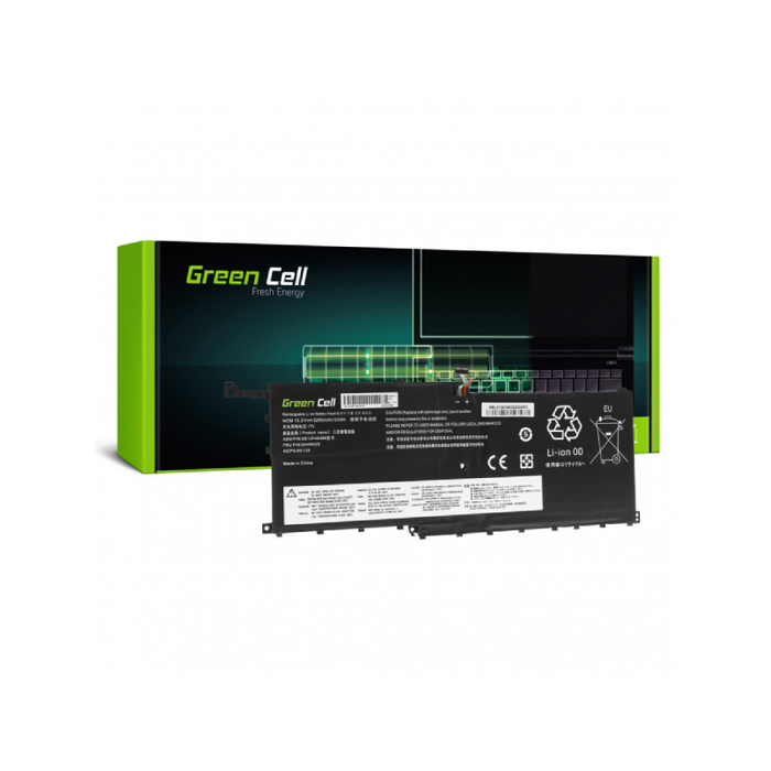 green cell battery 00hw028 for lenovo thinkpad x1 carbon 4th gen i lenovo thinkpad x1 yoga 1st gen 2nd gen