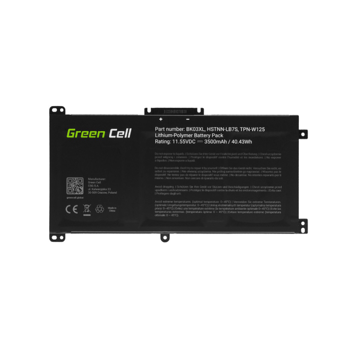 bateria green cell bk03xl do hp pavilion x360 14 ba 14 ba015nw 14 ba022nw 14 ba024nw 14 ba102nw 14 ba104nw 4