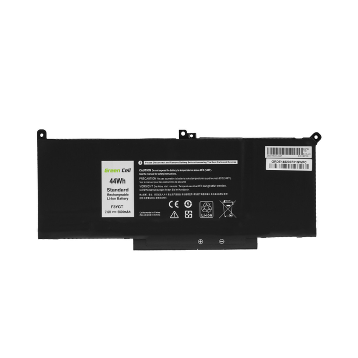 green cell battery f3ygt for dell latitude 7280 7290 7380 7390 7480 7490 4