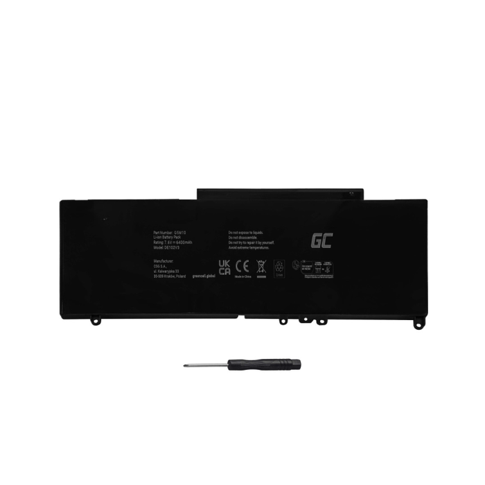 Green Cell Battery G5M10 0WYJC2 for Dell Latitude E5250 E5450 E5550 2