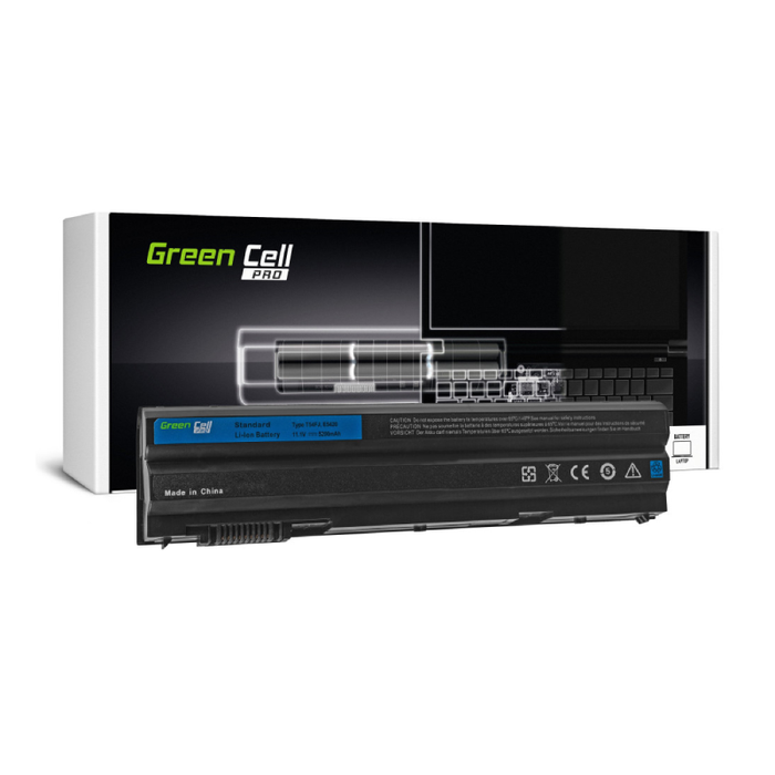 green cell pro battery for dell latitude e5520 e6420 e6520 e6530 111v 5200mah