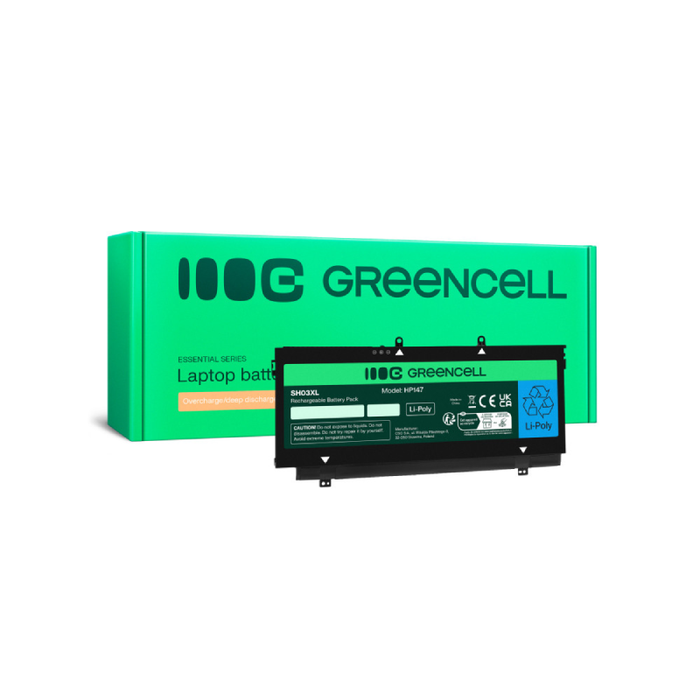 Green Cell Battery SH03XL for HP Spectre x360 13-AC 13-W 13-W050NW 13-W071NW