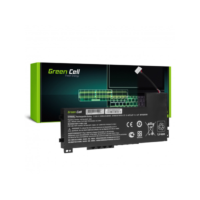 batterygreen cell vv09xl for hp zbook 15 g3 g4