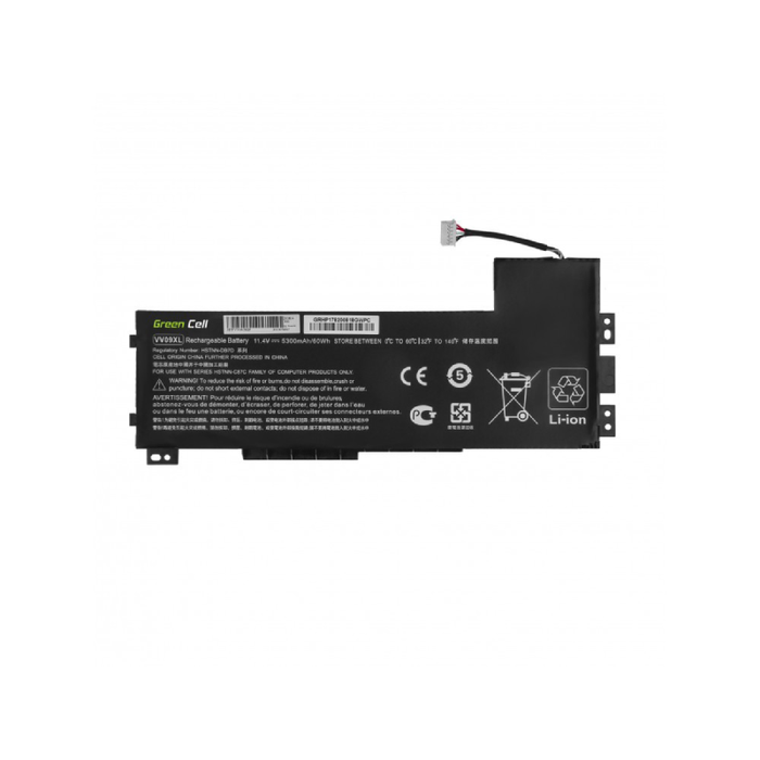 batterygreen cell vv09xl for hp zbook 15 g3 g4 2