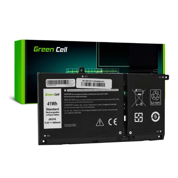 green cell battery yrdd6 1vx1h to dell latitude 3510 inspiron 5501 5301 5505 5401 5402 5502
