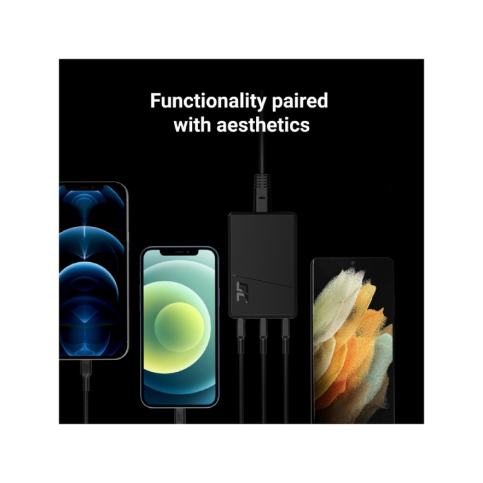ladowarka sieciowa green cell gc chargesource 5 5xusb 52w z szybkim ladowaniem ultra charge i smart charge 3 1