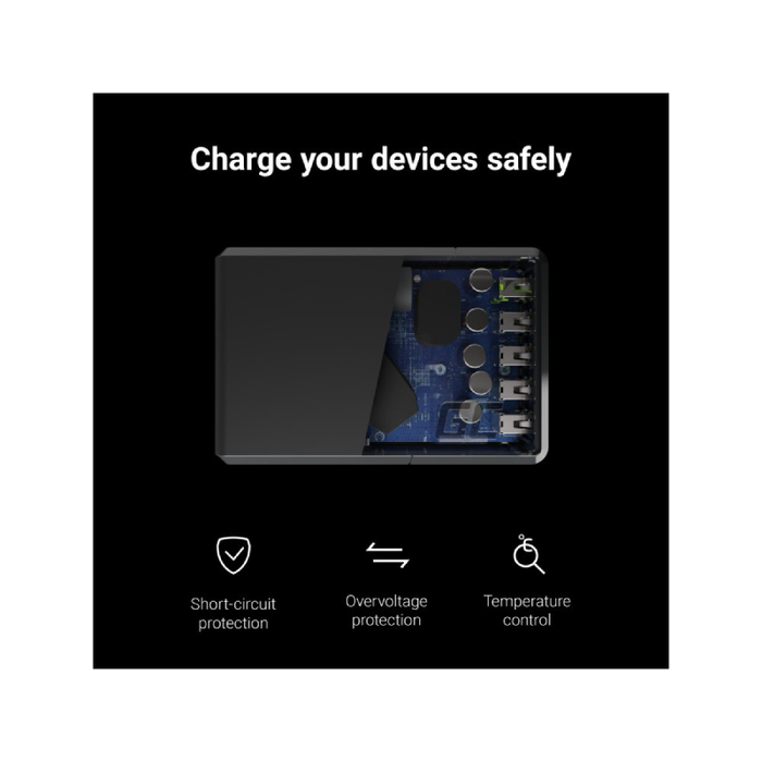 ladowarka sieciowa green cell gc chargesource 5 5xusb 52w z szybkim ladowaniem ultra charge i smart charge 4 1