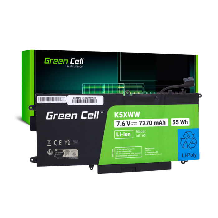 Green Cell Laptop Battery