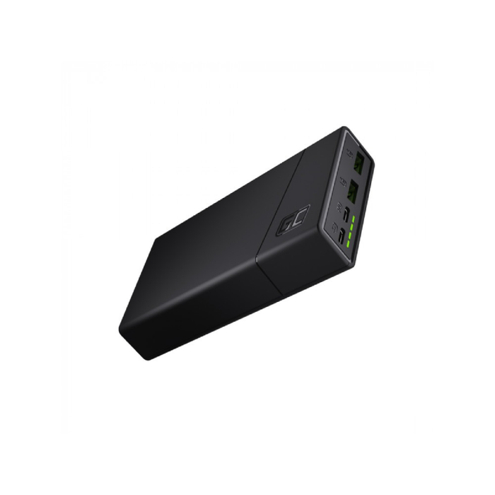 power bank green cell gc powerplay20 20000mah with fast charging 2x usb ultra charge and 2x usb c power delivery 18w 3