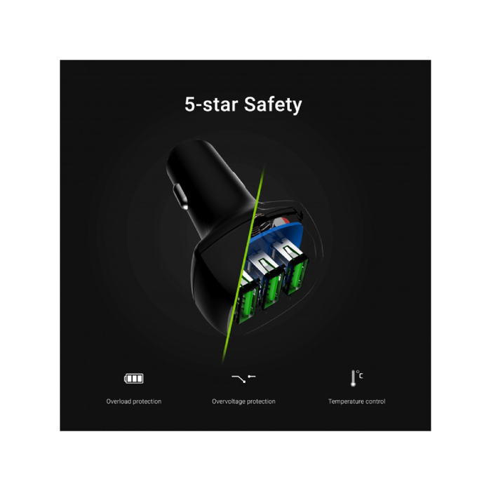 Green Cell USB Car Charger 4