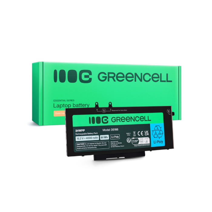 Greencell Battery for Dell 3HWPP Dell Latitude 5400, 5401, 5410, 5411, 5500, 5501, 5510, 5511, 7591