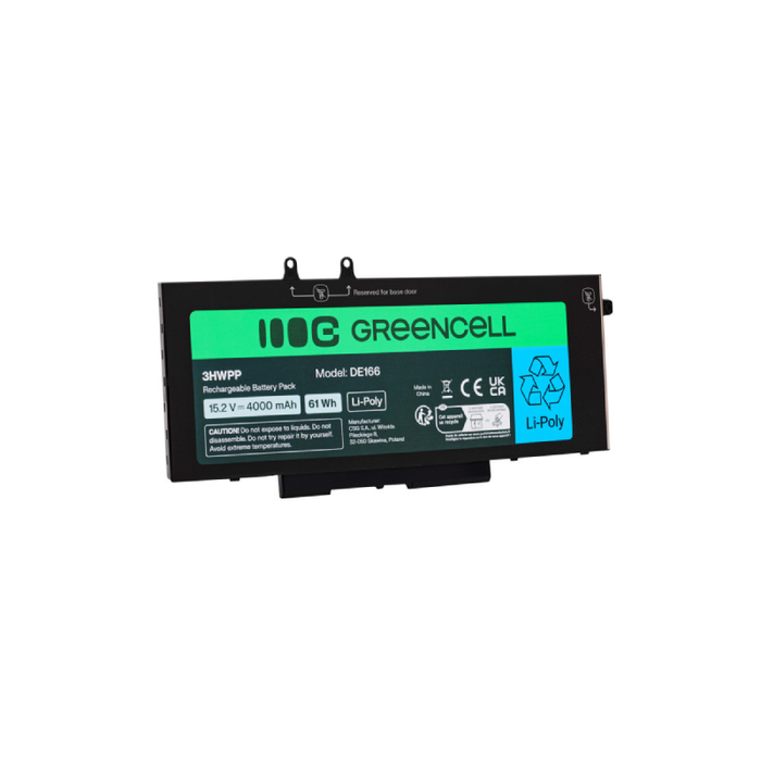 Greencell Battery for Dell 3HWPP Dell Latitude 5400, 5401, 5410, 5411, 5500, 5501, 5510, 5511, 7591