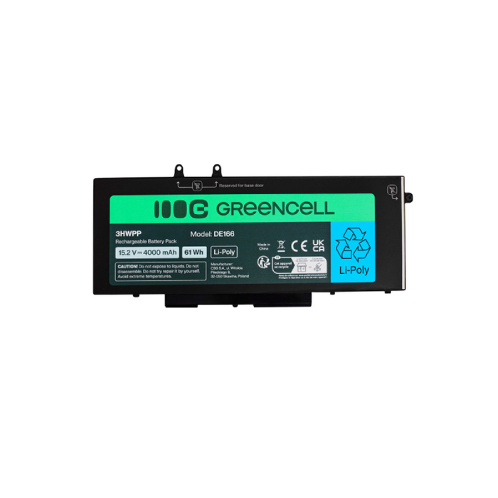 Greencell Battery for Dell 3HWPP Dell Latitude 5400, 5401, 5410, 5411, 5500, 5501, 5510, 5511, 7591