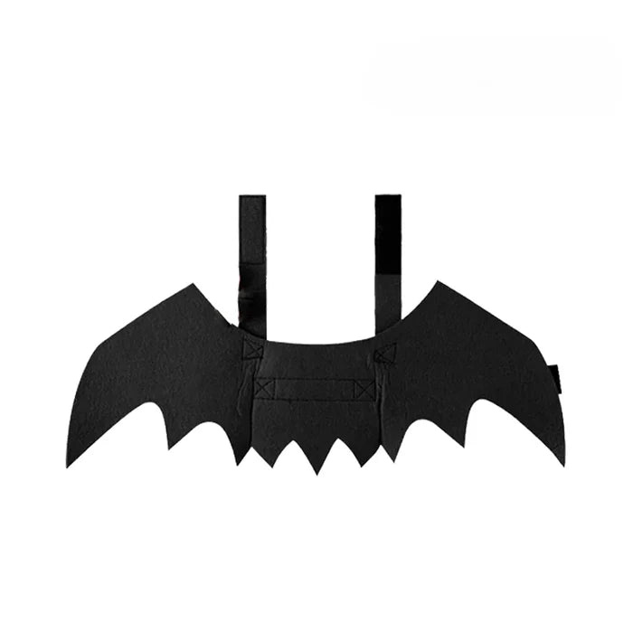 Halloween Bat Wings Costume for Dogs & Cats | Felt Pet Outfit