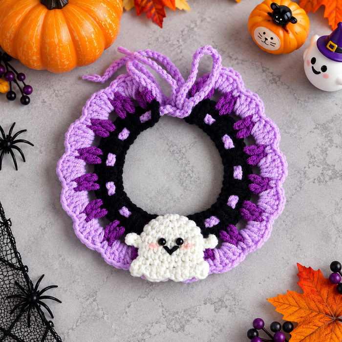 Halloween Cat Collar for Cats & Kittens | Spooky Costume Neckwear