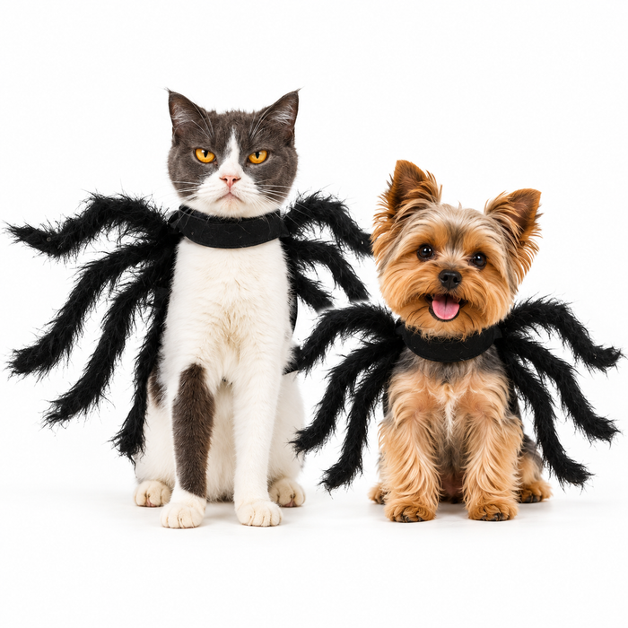 Halloween Spider Costume for Cats & Small Dogs | Spider Leg Pet Outfit