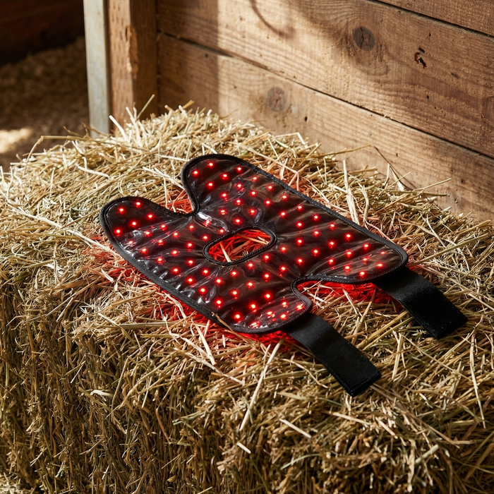 HaloHocks | LED Red Light Therapy Hock Support Wrap for Horses