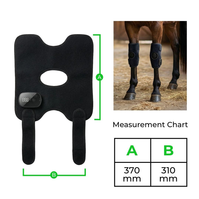 HaloHocks | LED Red Light Therapy Hock Support Wrap for Horses