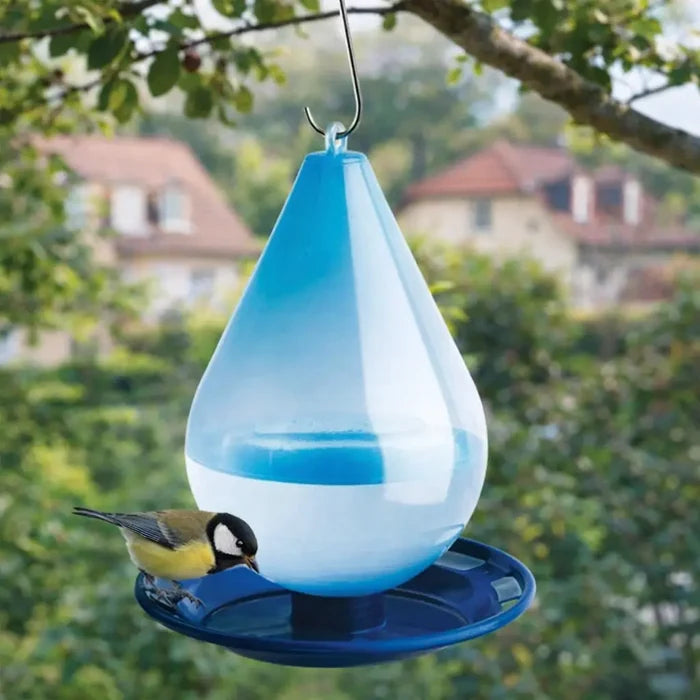 Hanging Bird Bath for Garden & Balcony – Water Drop Bird Bath Feeder