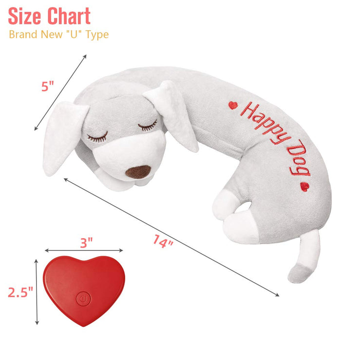 Heartbeat Calming Dog Toy for Puppies & Dogs Anxiety Relief Companion