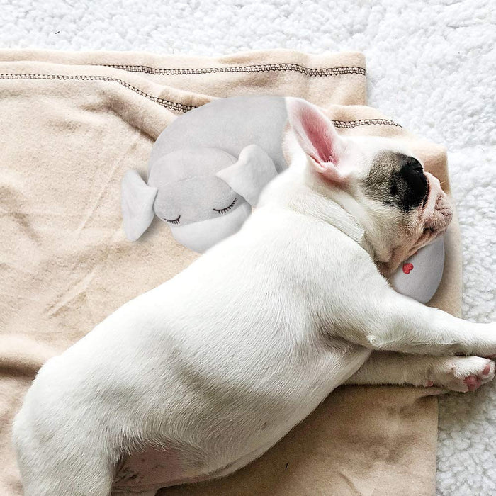 Heartbeat Calming Dog Toy with Plush Design for Anxiety Relief and Comfort
