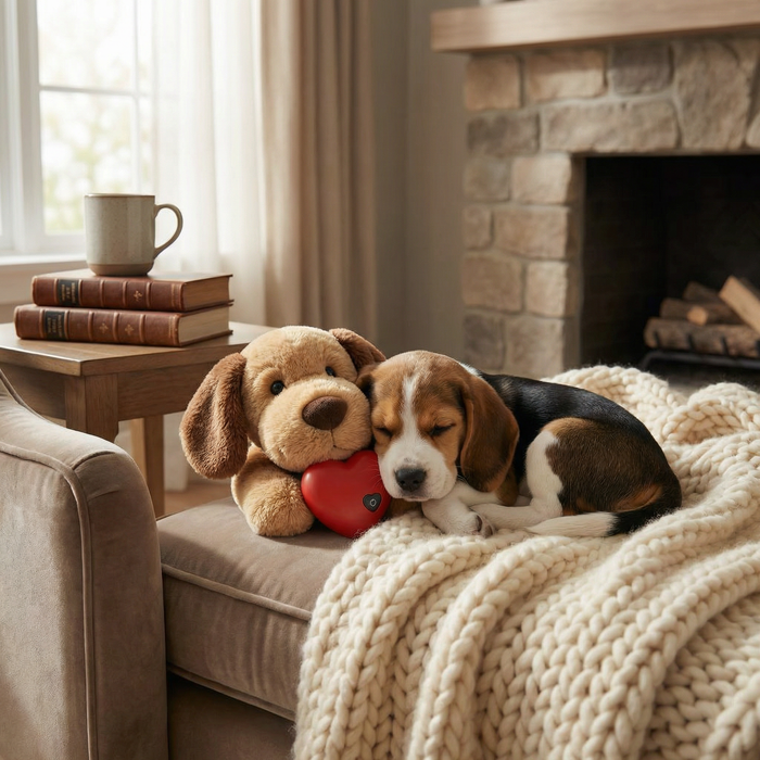 Heartbeat Comfort Plush for Dogs & Cats | Calming Companion for Rest