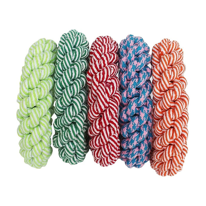 Heavy Duty Rope Knot Dog Toy – Durable Tug & Chew Toy for Dogs