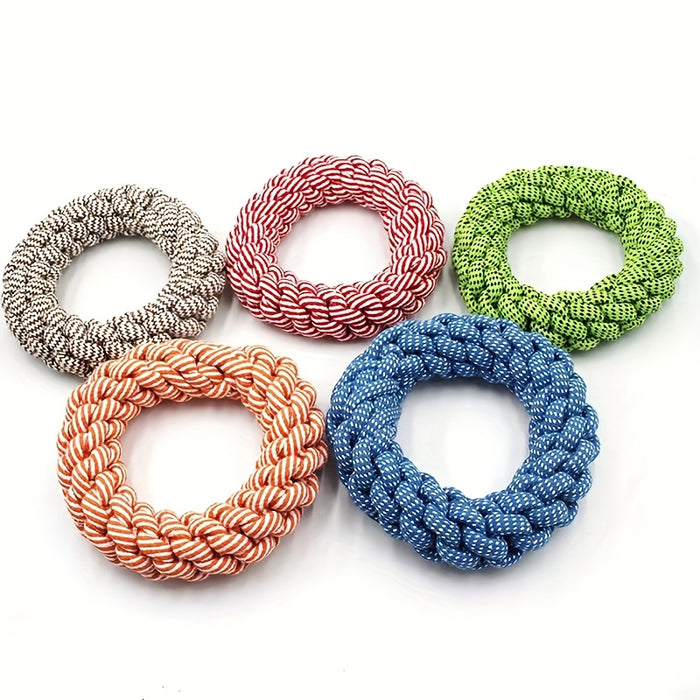 Heavy Duty Rope Knot Dog Toy – Durable Tug & Chew Toy for Dogs