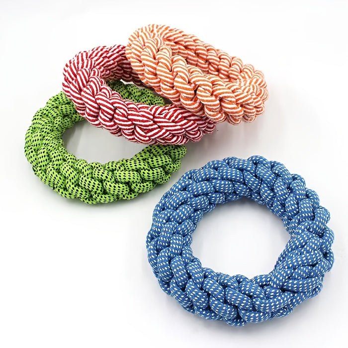 Heavy Duty Rope Knot Dog Toy – Durable Tug & Chew Toy for Dogs