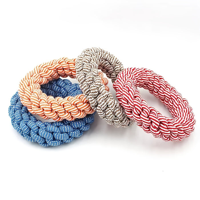 Heavy Duty Rope Knot Dog Toy – Durable Tug & Chew Toy for Dogs