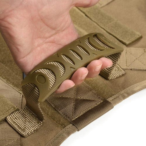 Heavy Duty Tactical Dog Harness – No Pull Military Dog Vest for Large Dogs