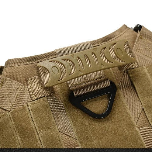 Heavy Duty Tactical Dog Harness – No Pull Military Dog Vest for Large Dogs