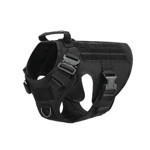 Heavy Duty Tactical Dog Harness – No Pull Military Dog Vest for Large Dogs