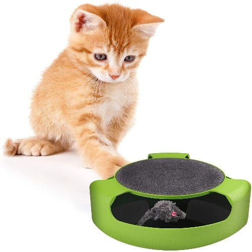 Hidden Mouse Interactive Cat Toy | Hunting & Chase Puzzle Toy for Cats