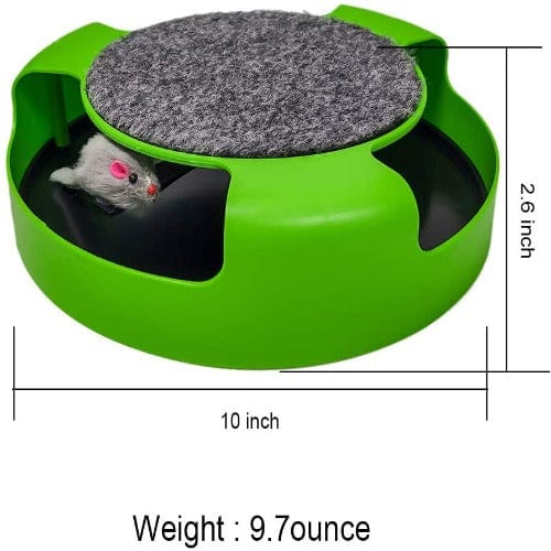 Hidden Mouse Interactive Cat Toy | Hunting & Chase Puzzle Toy for Cats