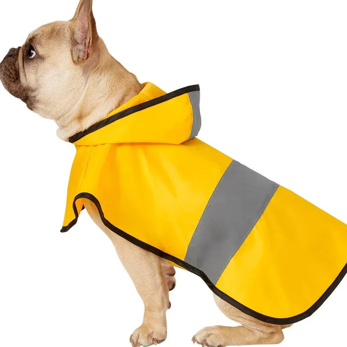 Hooded Waterproof Dog Raincoat – All Sizes