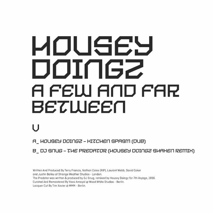 Housey Doingz-A Few And Far Between V [10inch]