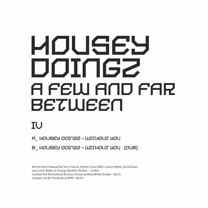 Housey Doingz-A Few And Far Between VI [10inch]